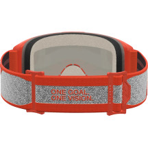 Vision 5 Rora Goggle — Orange, Silver, Mirrored Lens