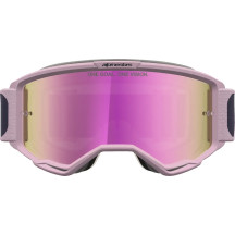 Alpinestars Vision 5 Rora Goggle — Adult, Pink, Black, Mirror Lens