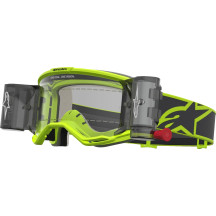 Vision 5 Rora Roll-Off Goggle — Clear Lens, Black, Fluo Yellow