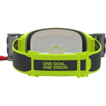 Vision 5 Rora Roll-Off Goggle — Clear Lens, Black, Fluo Yellow