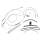 Kit de instalación para manillar Sterling Chromite II® Designer — compatible con ape hanger, 15"–17", acabado cromado