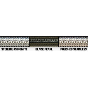 Kit de instalación Sterling Chromite II® Designer para manillar — manillar tipo ape hanger, para 15"–17", cromado