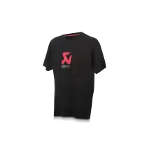 AKRAPOVIC T-Shirt — 2XL, Black, Red