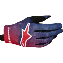 Radar Gloves — S, Red, Deep Blue, Black