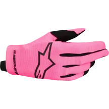Radar Gloves — Pink, Black, Fluorescent Pink, S