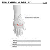 Radar Gloves — L, Gray, Red, White, Light Lilac, Black