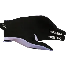 Radar Gloves — 2XL, Gray, White, Light Lilac, Black