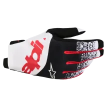 Alpinestars Techstar Gloves — 2XL, Black, Red, White