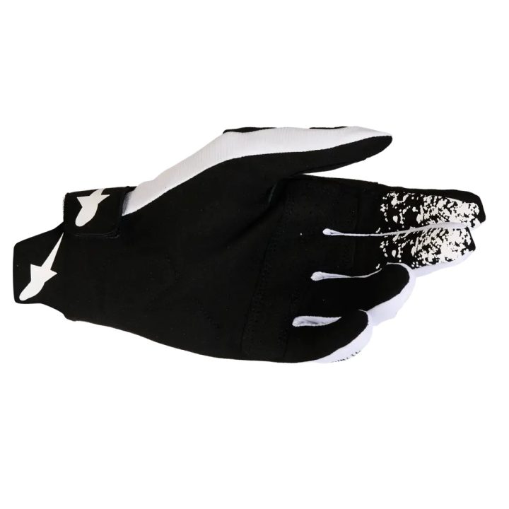Alpinestars Techstar Gloves — 2XL, Black/White