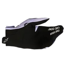 Youth Radar Gloves — 3XS, Gray, Short Cuff, MX