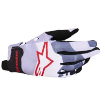 Youth Radar Gloves — XS, Gray, Youth, Short Cuff