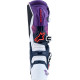 Tech 7 Boots — EU 43, US 9, Over-Calf, White/Blue/Purple/Fluorescent Red