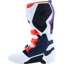 Tech 7 Boots — Men's, Over-Calf, White, Blue, Purple, Fluorescent Red, EU 52, US 16