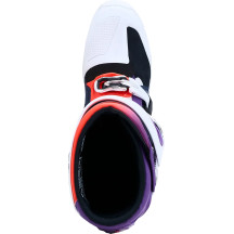 Tech 7 Boots — Men's, Over-Calf, White, Blue, Purple, Fluorescent Red, EU 52, US 16