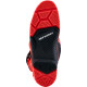 Botas Tech 7 Enduro — Sobre la pantorrilla, hombre, EU 51 / US 15, negro, rojo fluorescente