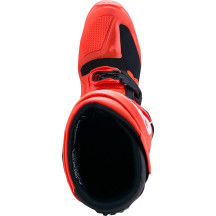 Tech 7 Enduro Boots — Over-Calf, US 16, EU 52, Black, Fluorescent Red