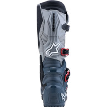 Tech 7 Enduro Drystar® Boots — Waterproof, Over-Calf, EU 48, US 13, Red/Dark Gray