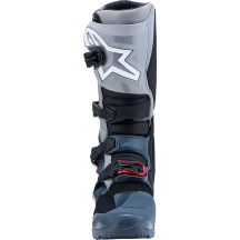 Tech 7 Enduro Drystar® Boots — Waterproof, Over-Calf, EU 48, US 13, Red/Dark Gray