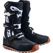 Tech-T Boots — Black, White, EU 43, US 9, Over-Calf