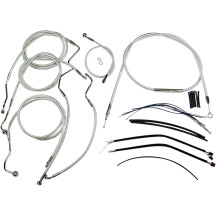 Sterling Chromite II® Designer Handlebar Installation Kit — Ape hanger, 12"–14"