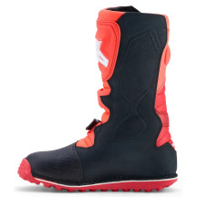 ALPINESTARS Tech-T Boots — US 7, EU 40.5, Red/Black/White/Fluorescent Red