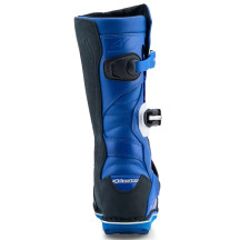 Tech-T Boots — EU 39, US 6, Over-Calf, Blue, Black, White, Dark Blue