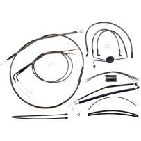 Black Pearl™ Designer Handlebar Installation Kit — 38–43 cm (15–17") handlebar height, Ape hanger