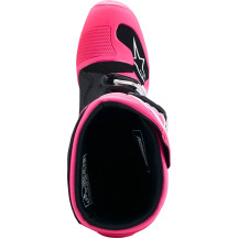 Botas Youth Tech 7S — Youth, Over-Calf, Pink, Black, White, Fluorescent Pink, US 8, EU 42