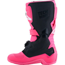 Botas Youth Tech 7S — Youth, Over-Calf, Pink, Black, White, Fluorescent Pink, US 8, EU 42