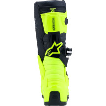 Botas Youth Tech 7S — Juvenil, Niño/Niña, hasta la pantorrilla, negro/amarillo fluorescente, US 2 / EU 34