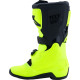 Youth Tech 7S Boots — Youth, Over-Calf, Black, Fluorescent Yellow, US 7