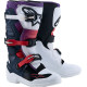 Youth Tech 7S Boots — Youth, Over-Calf, US 3, EU 35.5, Black, White, Purple, Dark Blue