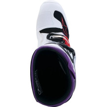 Botas Youth Tech 7S — Youth, Over-Calf, US 5, EU 38, White, Blue, Black, White, Purple, Dark Blue