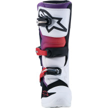 Botas Youth Tech 7S — Juventud, US 7, EU 40,5, over-calf, blanco/azul