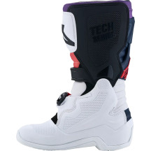 Botas Youth Tech 7S — Youth, Over-Calf, EU 42, US 8, Black, White, Purple, Dark Blue