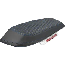 Saddlebag Lid Covers — Black, Pair, 26 in x 11 in x 3 in