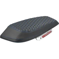 Saddlebag Lid Covers — Black, Pair, 26 in x 11 in x 3 in