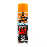 PrimeShine Motorcycle Brake Cleaner — 500 ml, Spray Bottle