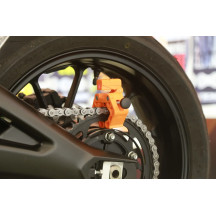 Herramienta de tensado de cadena para motocicleta — cadena de transmisión