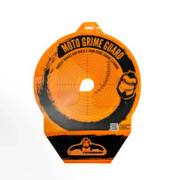 Protector contra suciedad Moto Grime Guard — Naranja, plástico