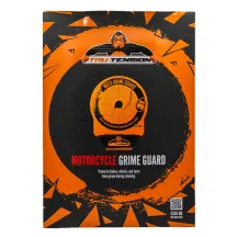 Moto Grime Guard — Orange, Plastic