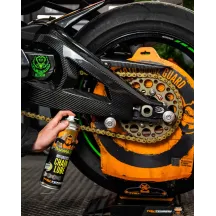 Moto Grime Guard — Orange, Plastic