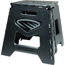 Folding Moto Stand — Black, Plastic