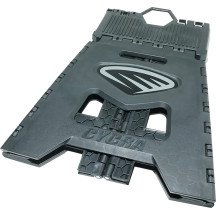 Folding Moto Stand — Black, Plastic