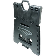 Folding Moto Stand — Black, Plastic