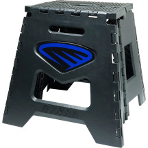 Folding Moto Stand — Black, Blue