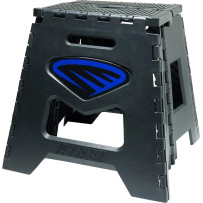 Folding Moto Stand — Black, Blue