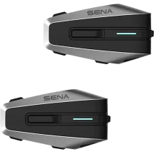 SENA Vortex Systema de comunicación Kit doble — Negro, Kit doble