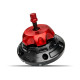 Performance Vented Cap — Vented, Black, Red