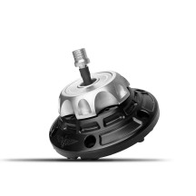 Performance Vented Fuel Cap — Black, Silver